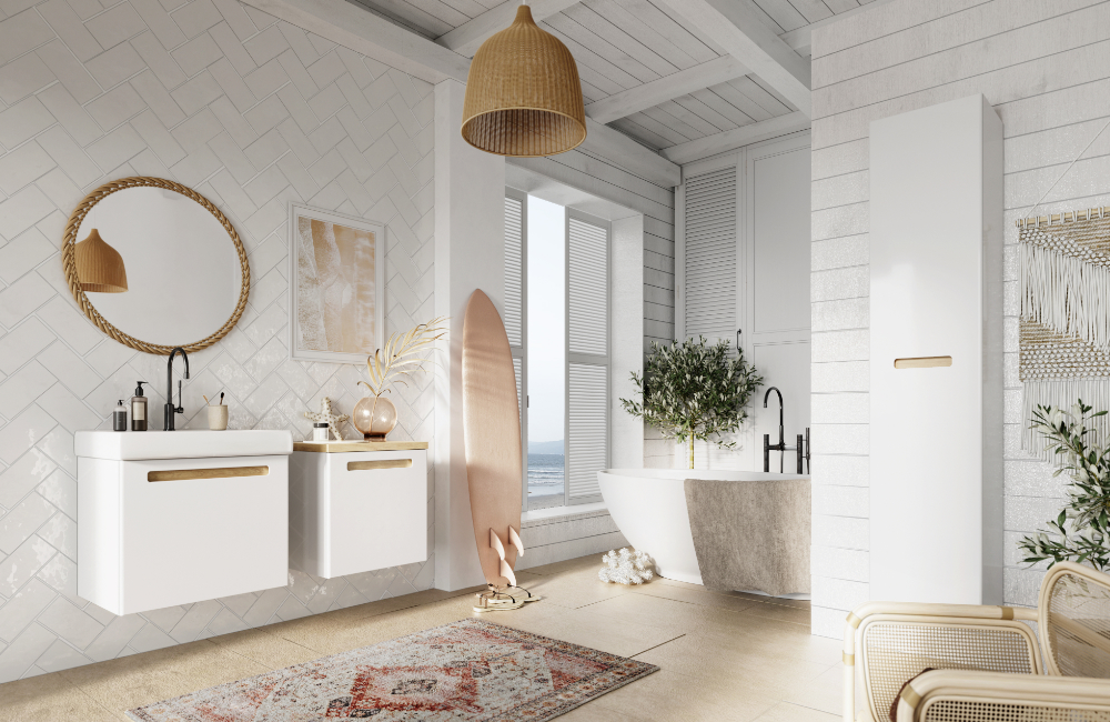 Najlepszy kolor dla mebli łazienkowych