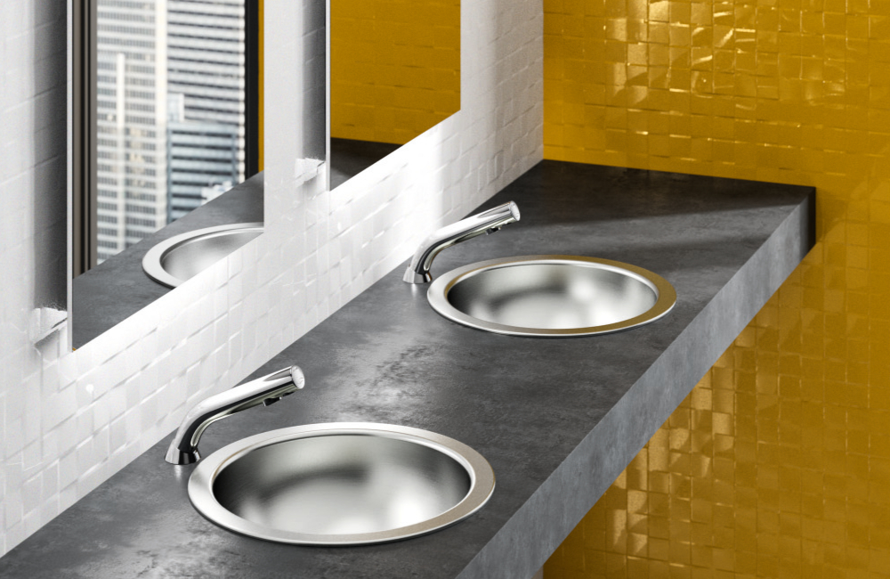 Baterie bezdotykowe w łazience