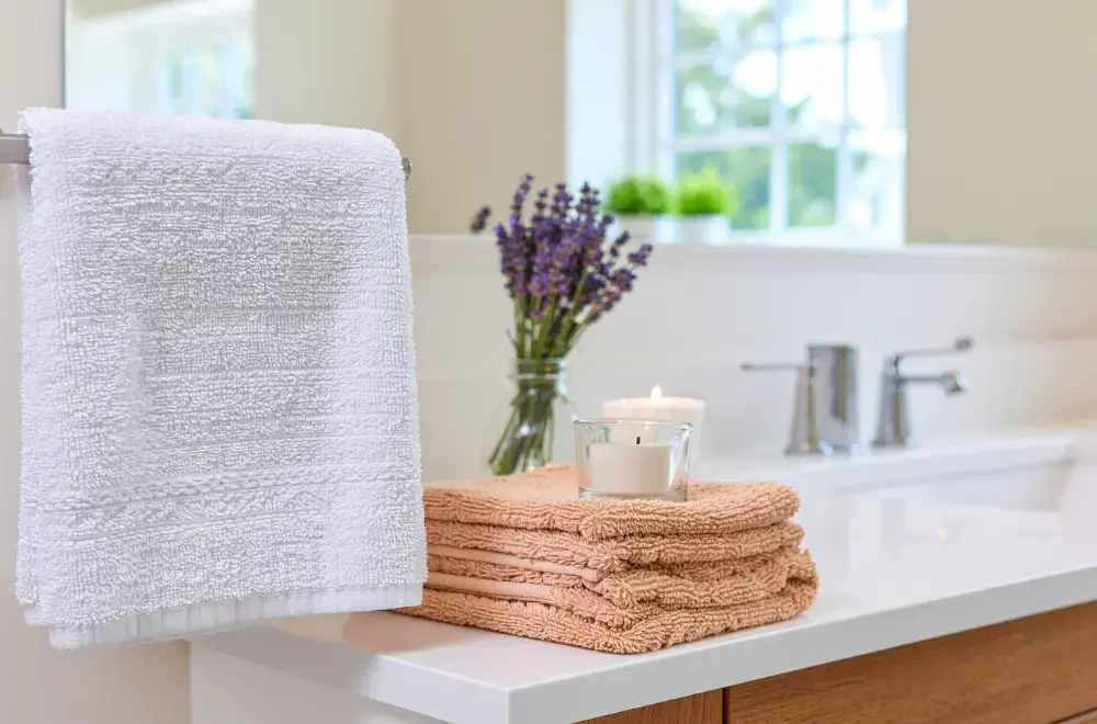 jasna łazienka z oknem