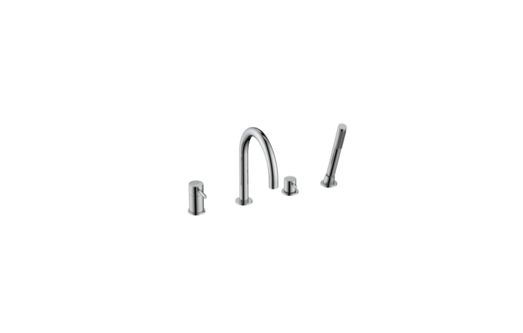 BATERIA WANNOWA ALLORA STOJĄCA 4-OTW., CHROM