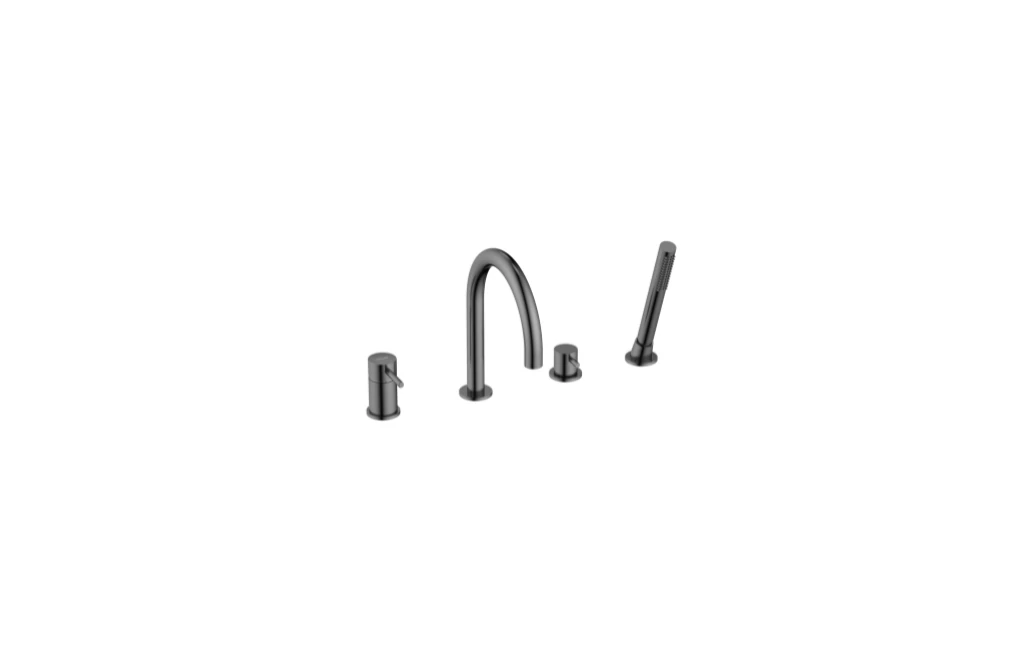 BATERIA WANNOWA ALLORA STOJĄCA 4-OTW., GUN METAL