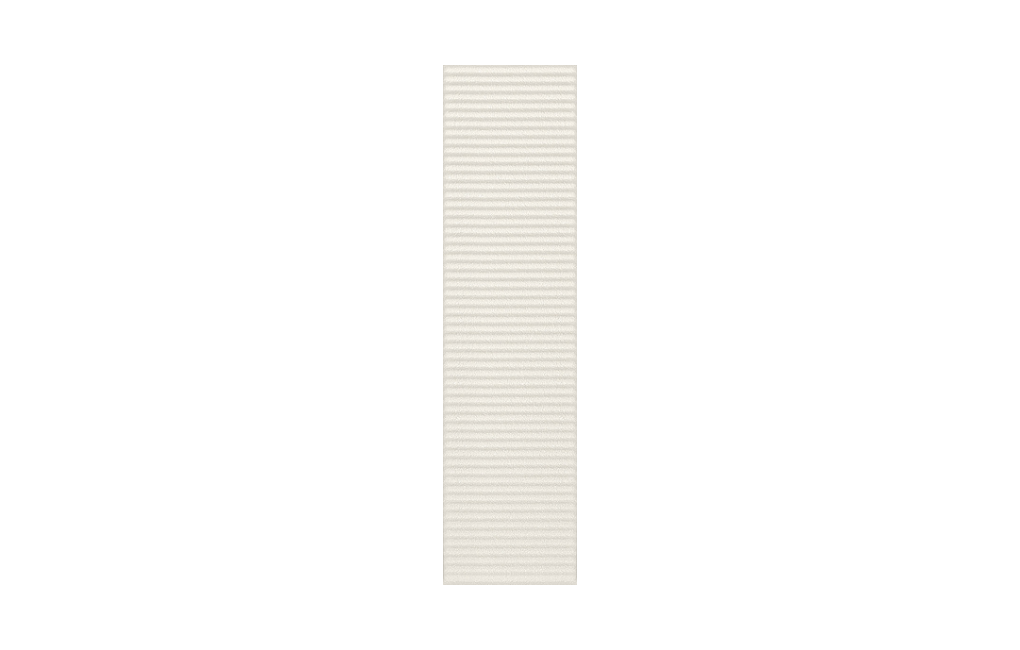 PŁYTKA ŚCIENNA GROOVE 7.8x29.8 cm, WHITE SUGAR 1 STR