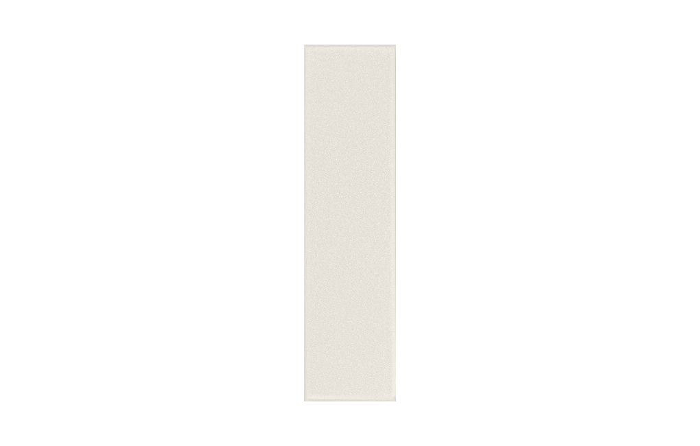 PŁYTKA ŚCIENNA GROOVE 7.8x29.8 cm, WHITE SUGAR