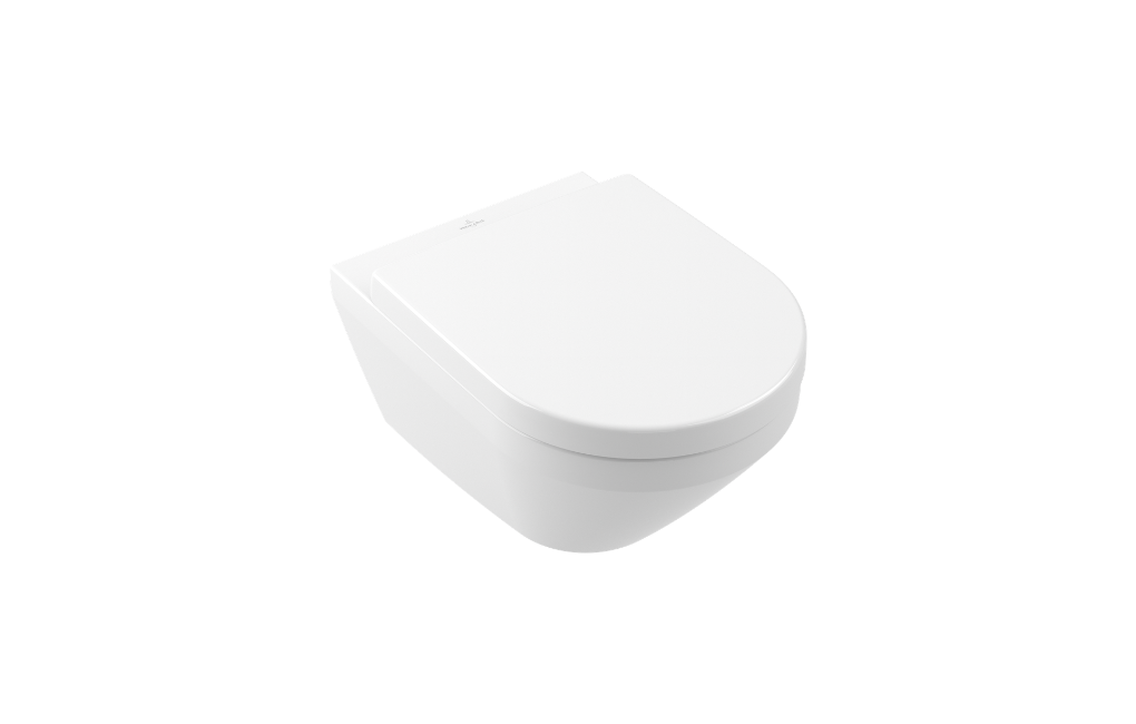 MISKA WISZĄCA I-LIFE B RIMLS+ Z DESKĄ WOLNOOPADĄJĄCĄ BIAŁA, 54 cm