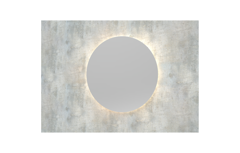 LUSTRO MOON Z PODŚWIETLENIEM 4000K, FI80 cm