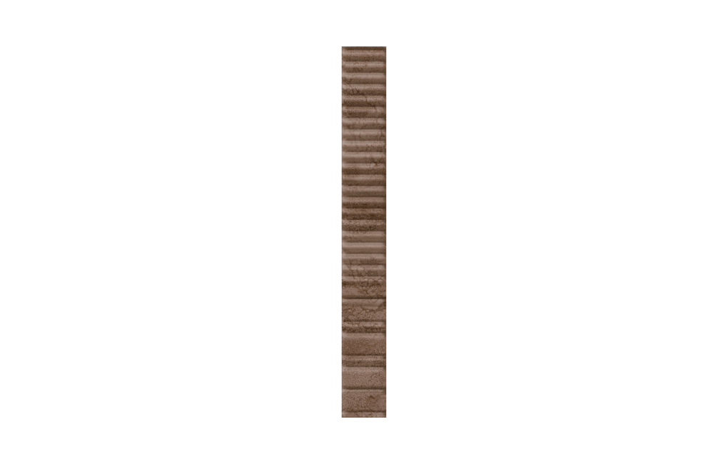 PŁYTKA GRES MURAL 5.5x45 cm, CHOCOLATE