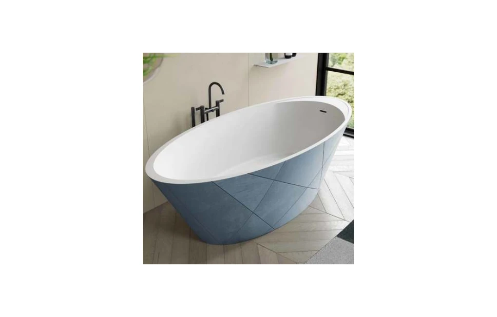 WANNA WOLNOSTOJĄCA OPAL QUIZ 180x80 Z ODPŁYWEM BLANCO AKRON