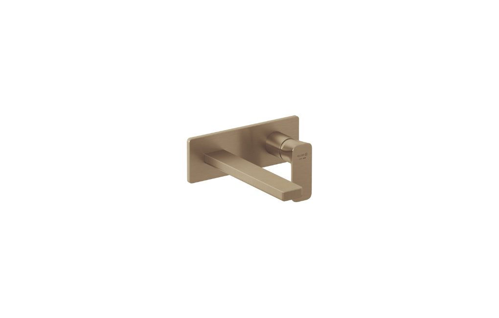 BATERIA UMYWALKOWA RENON PODTYNKOWA WYLEWKA 210 mm, BRĄZOWY SZCZOTKOWANY