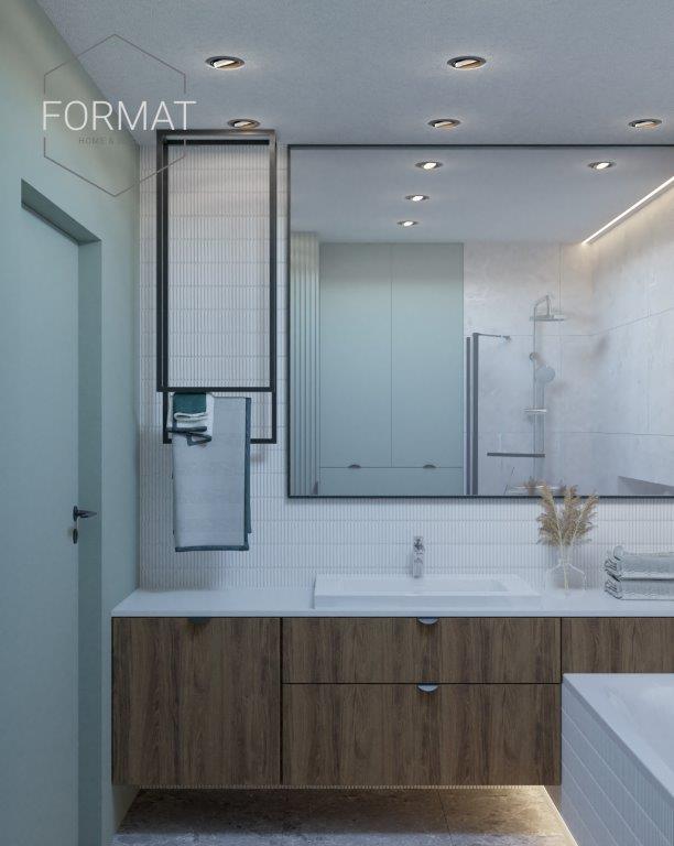 Mała łazienka w minimalistycznym stylu