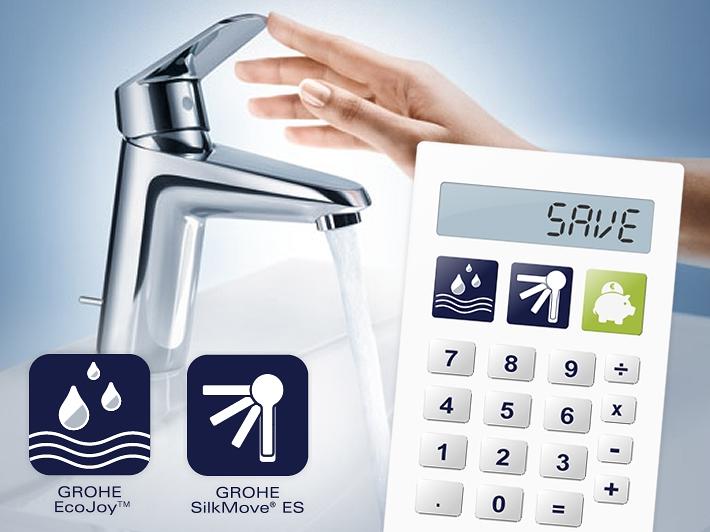 system oszczędzania wody grohe ecojoy