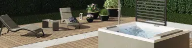 luksusowy taras z jacuzzi