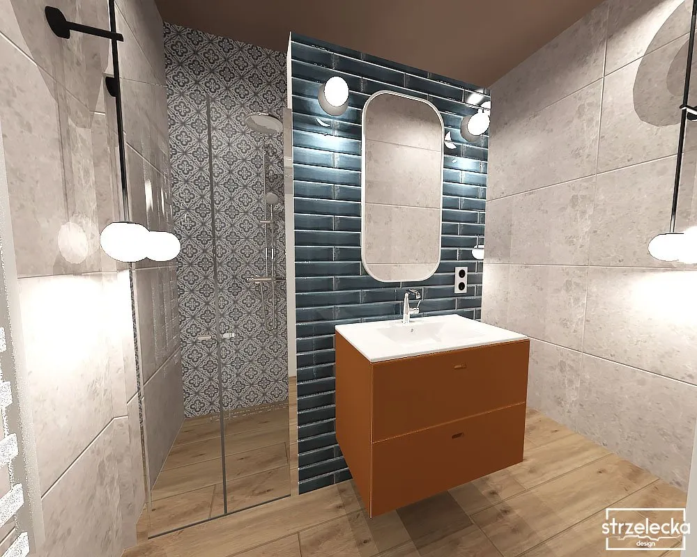 stylowa designerska łazienka