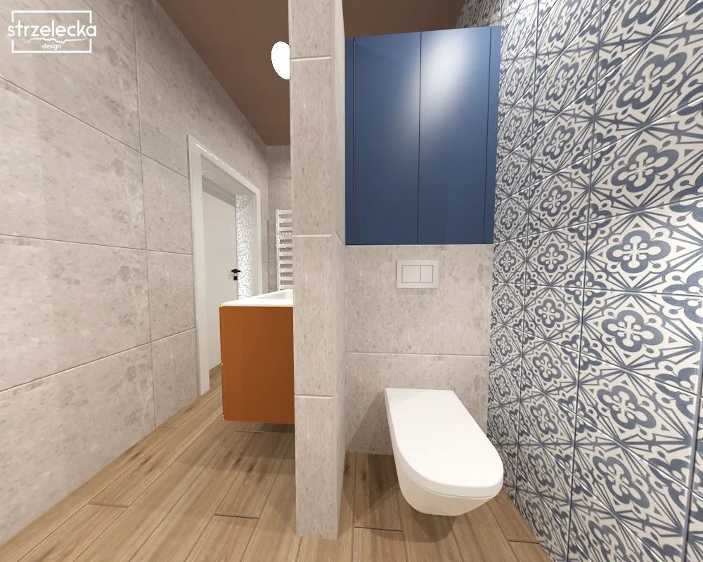 projekt łazienki Strzelecka Design