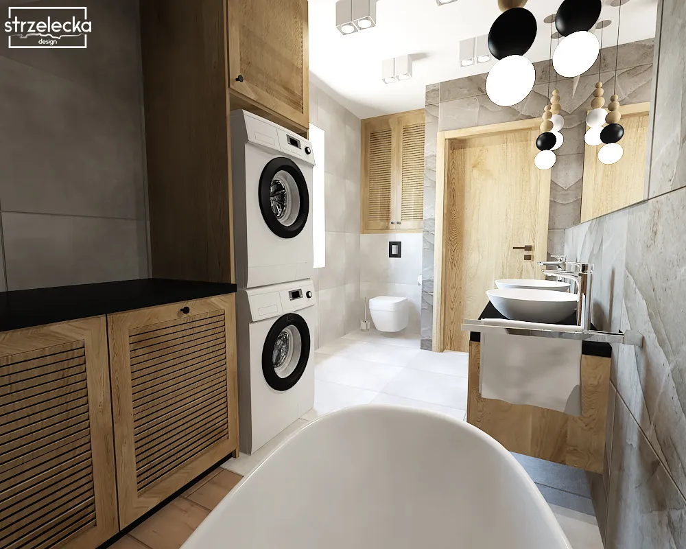 Łazienka na piętrze