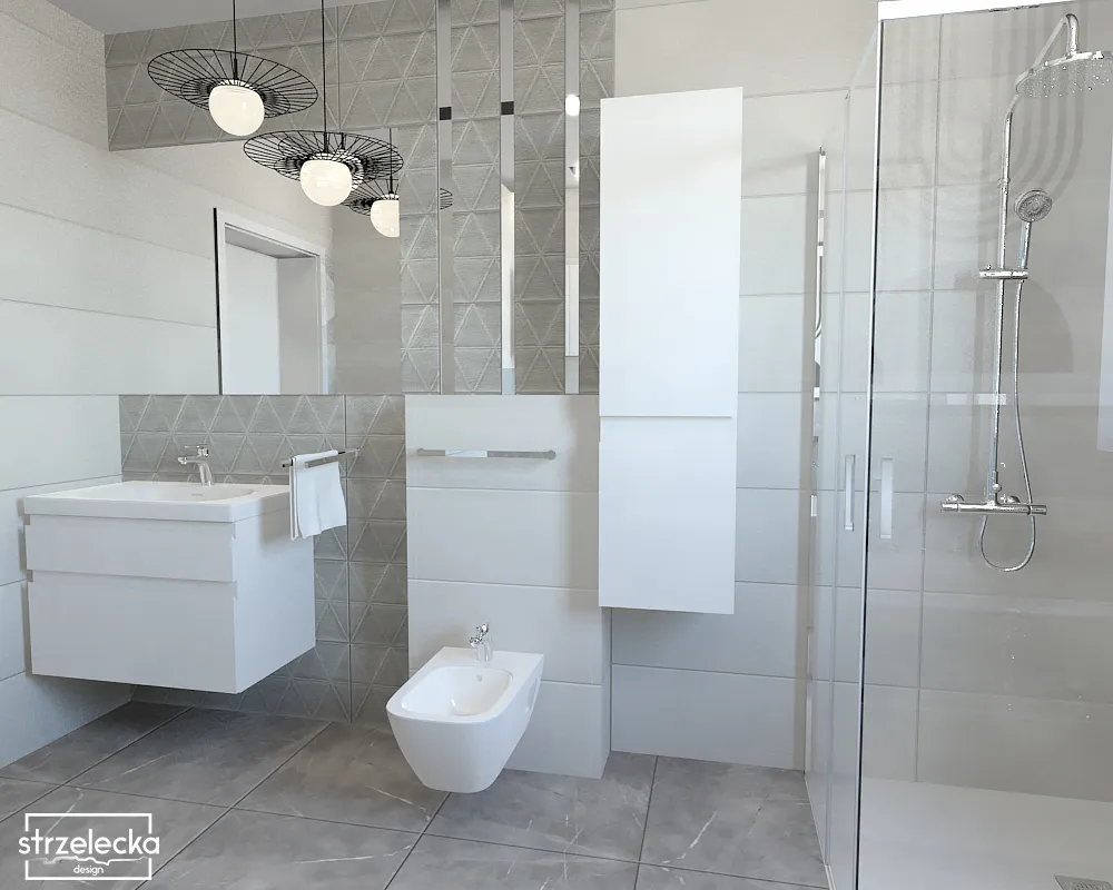 jasna i elegancka łazienka