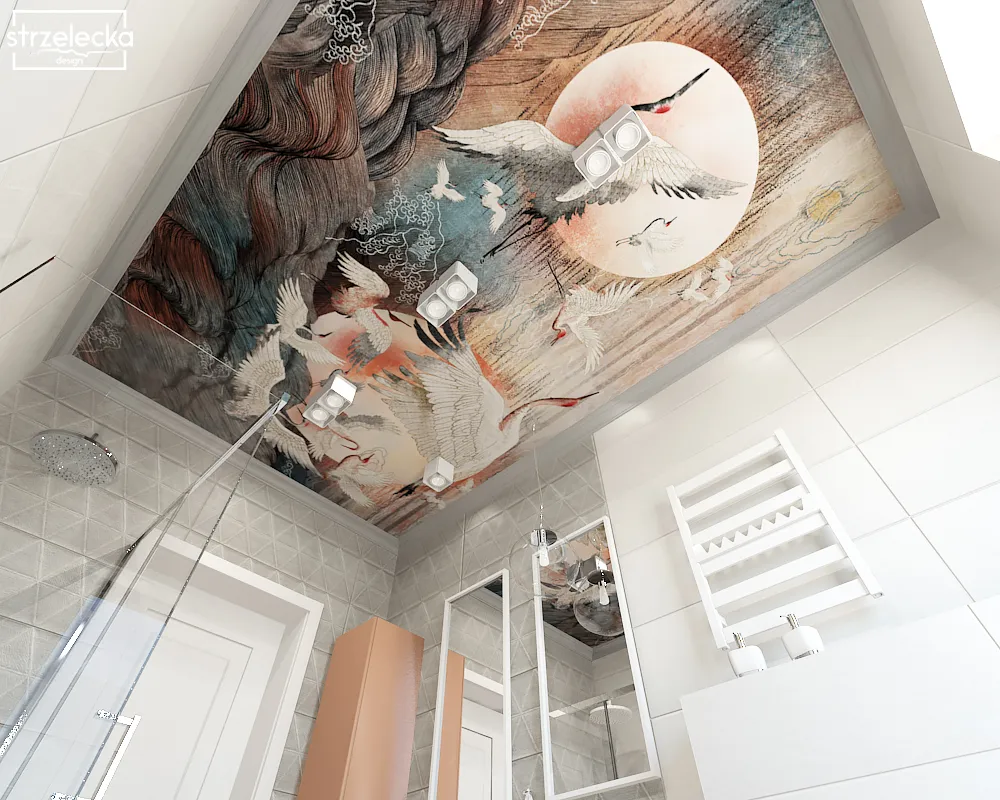 oryginalna dekoracja sufitu