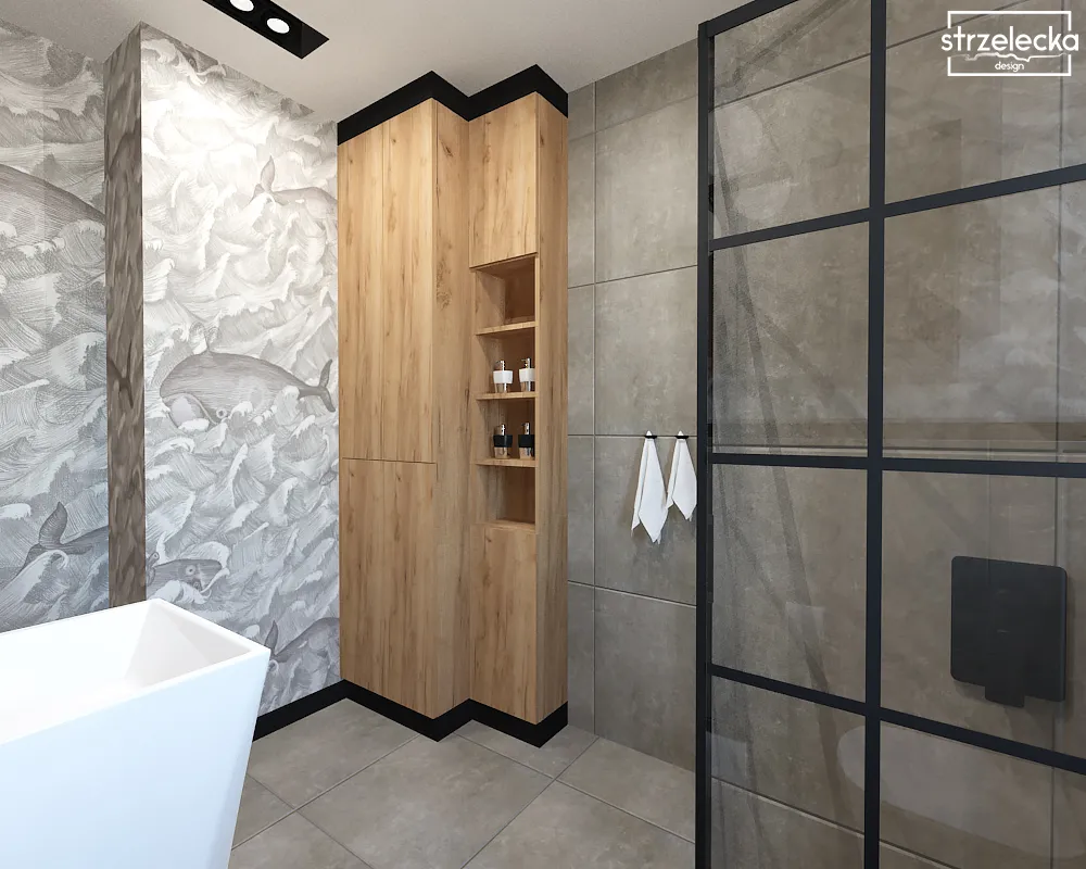 łazienka w oryginalnym stylu