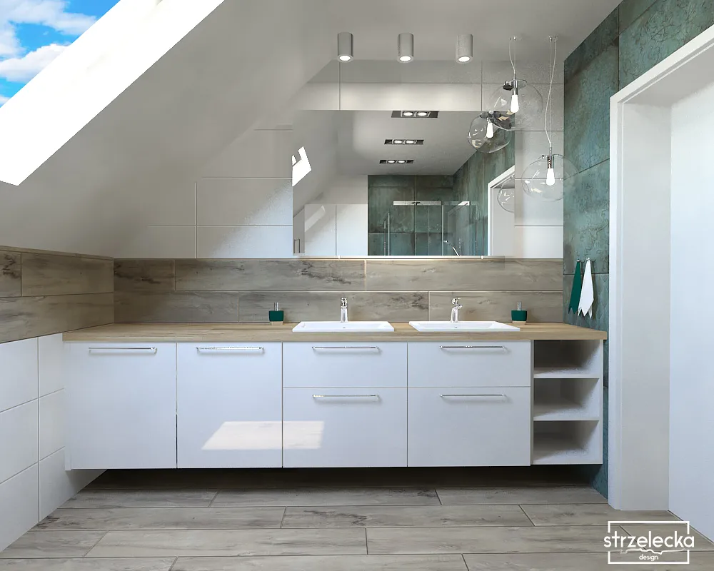 klasyczna strefa umywalkowa