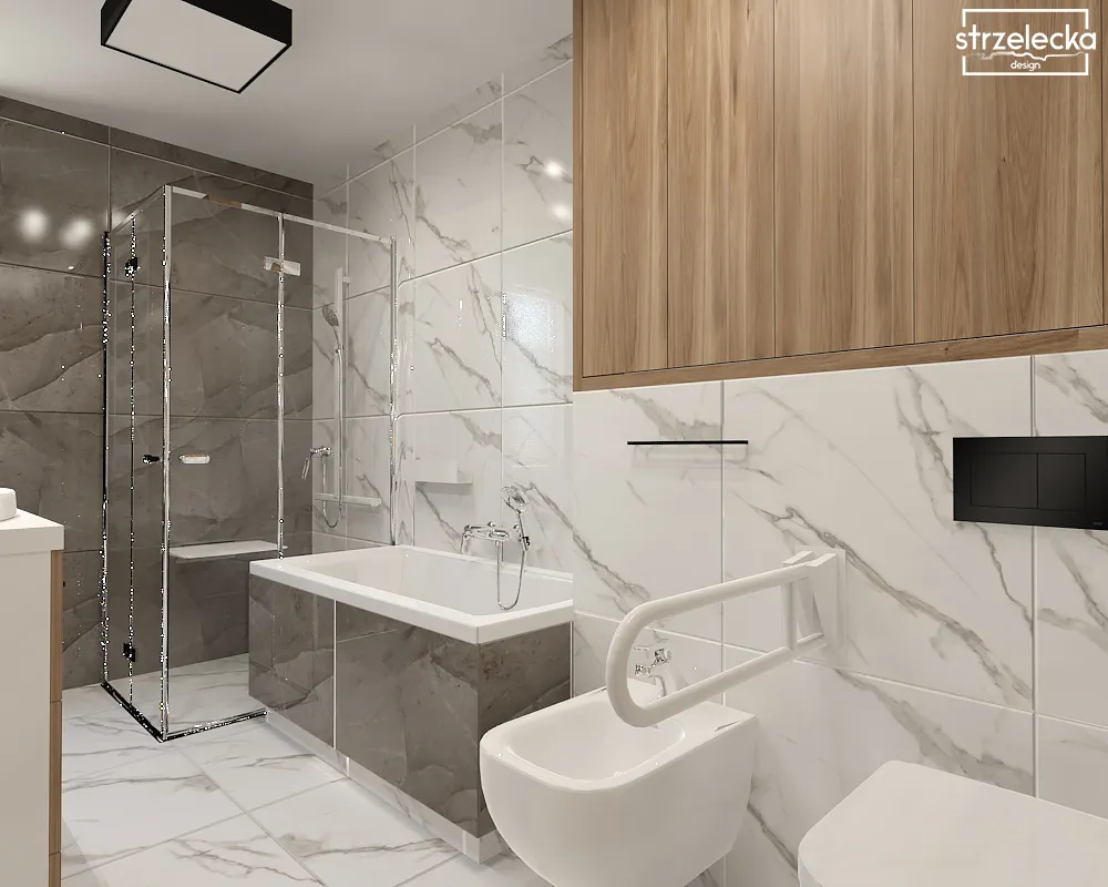 łazienka dla seniorów i niepełnosprawnych