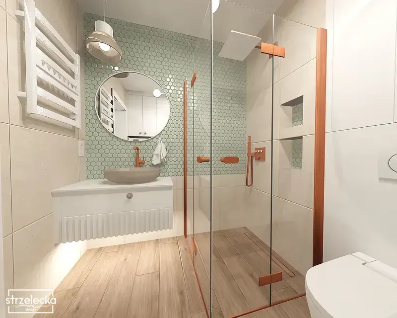mała łazienka