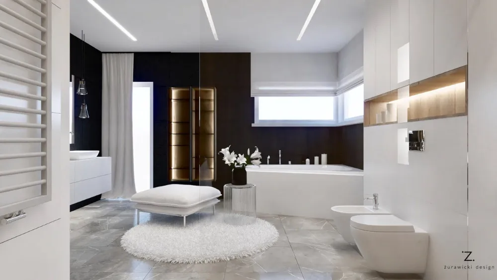 luksusowa łazienka