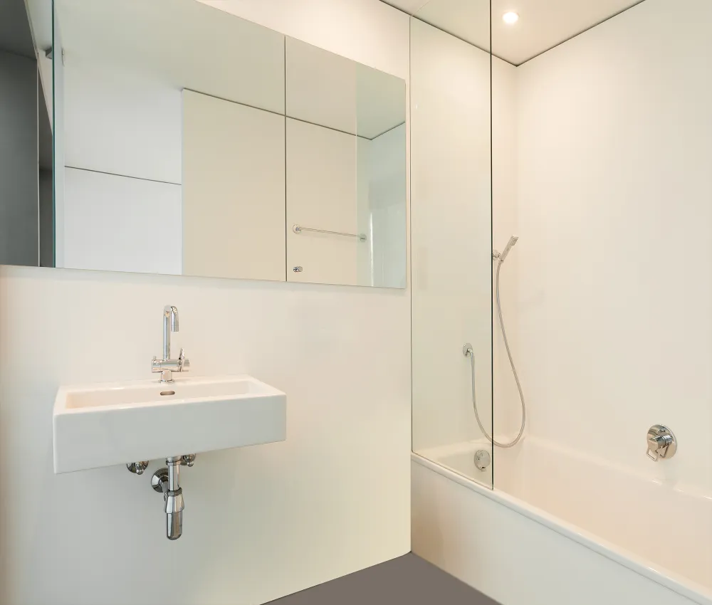 Metamorfoza łazienki - modna łazienka