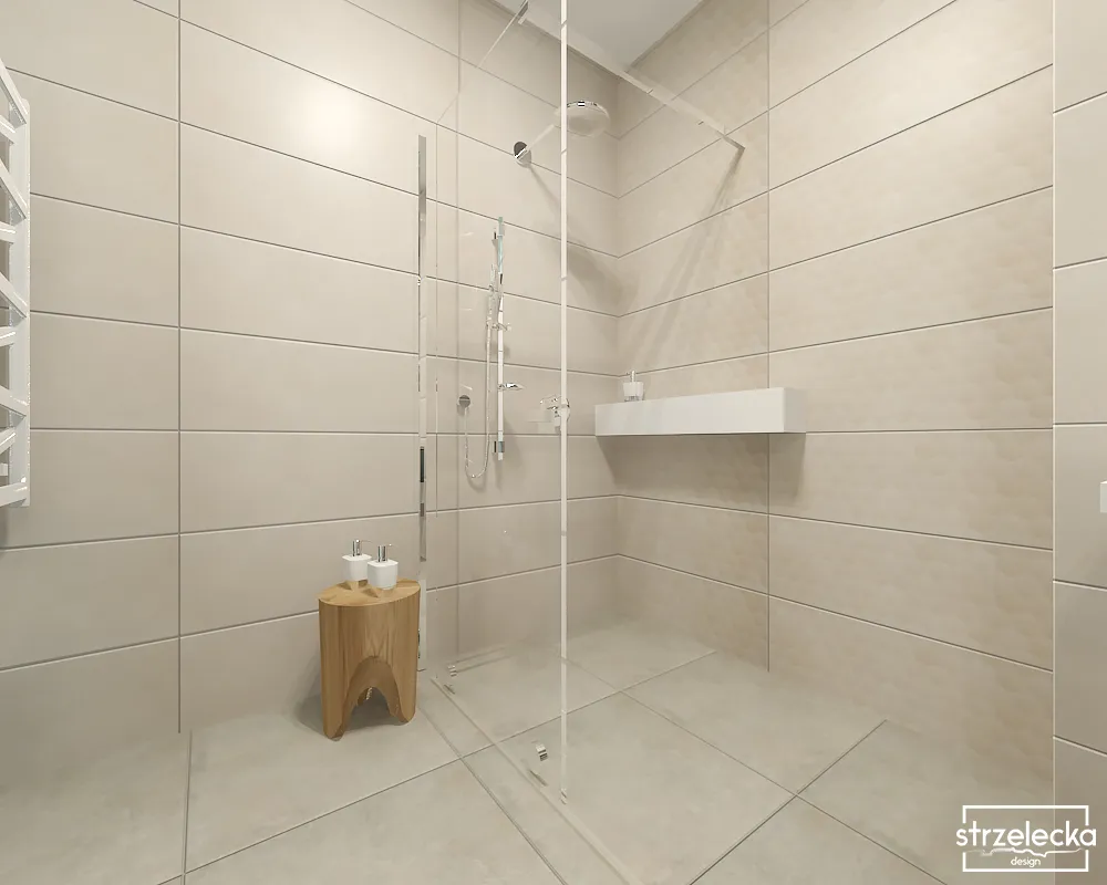 zielona łazienka - strzelecka design