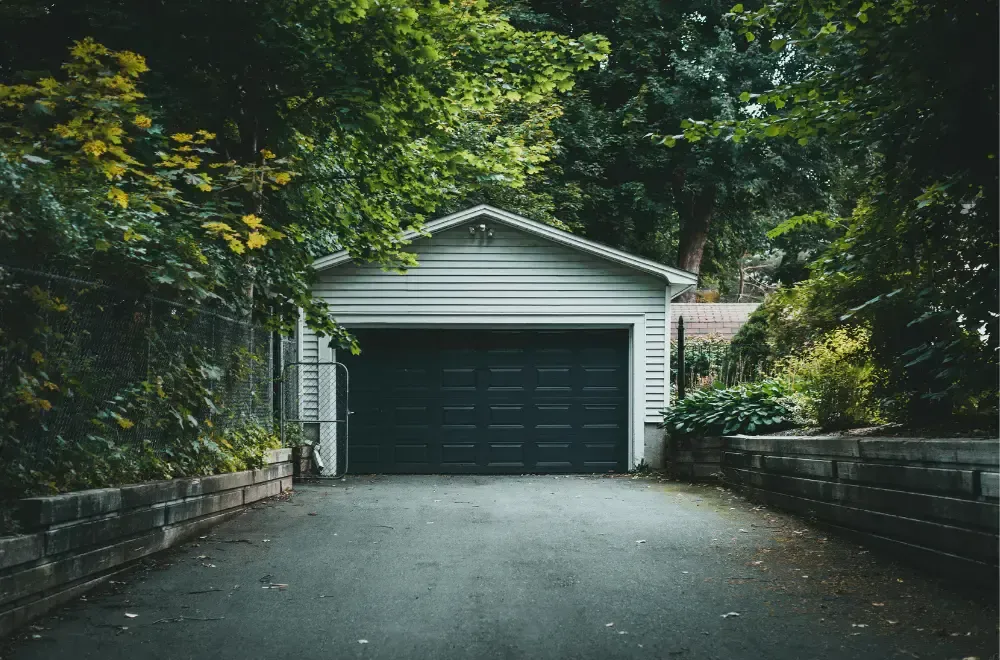 garaż wolnostojący