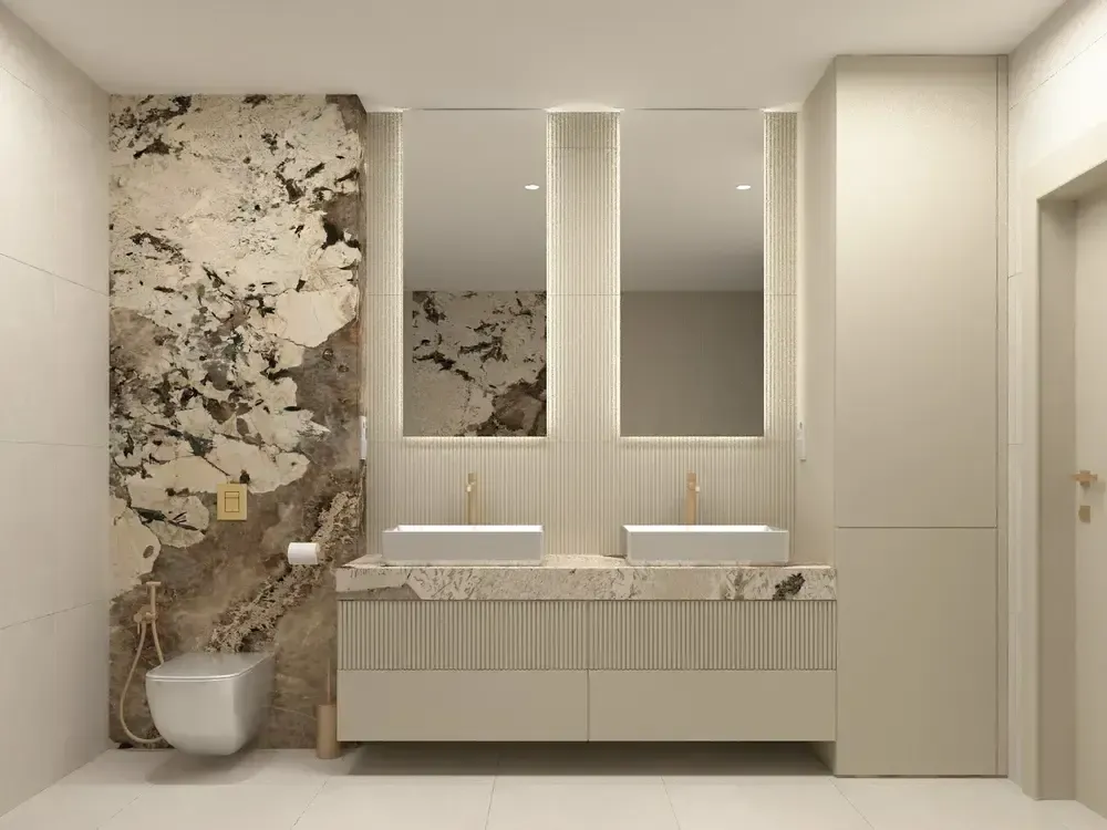 luksusowy salon kąpielowy