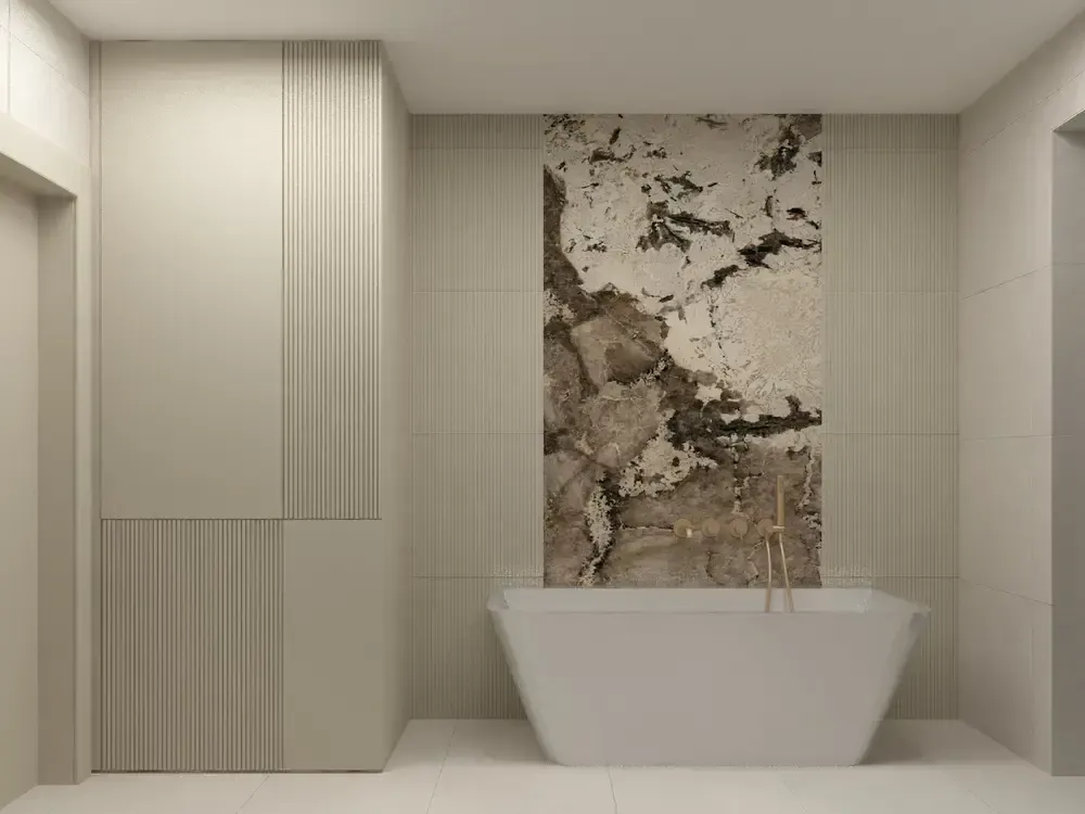 Luksosowy salon kąpielowy