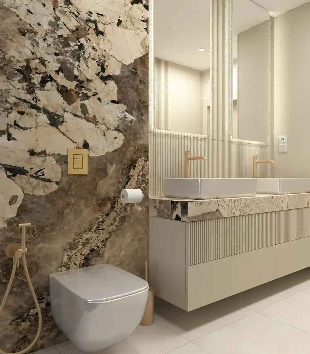 luksusowy salon kąpielowy