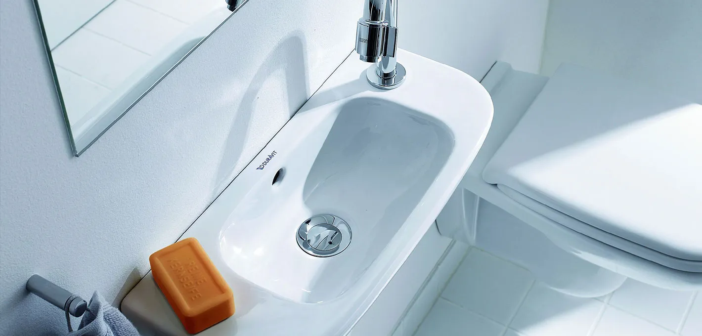 Aranżacja łazienki - łazienka dla gości