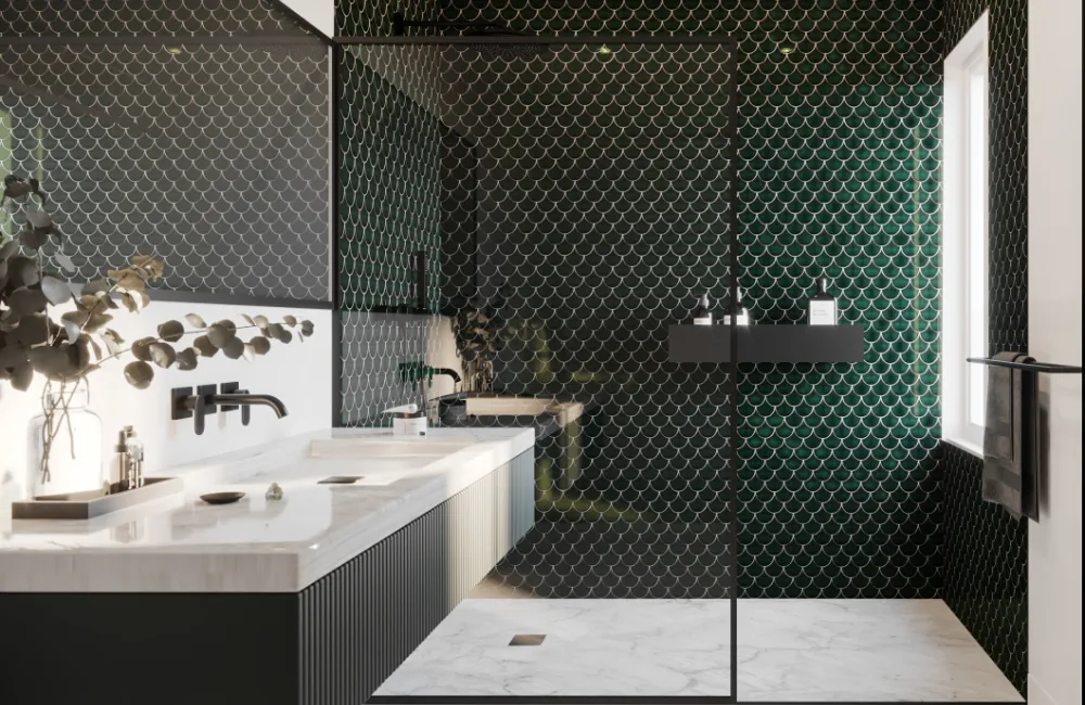 Mozaika rybia łuska