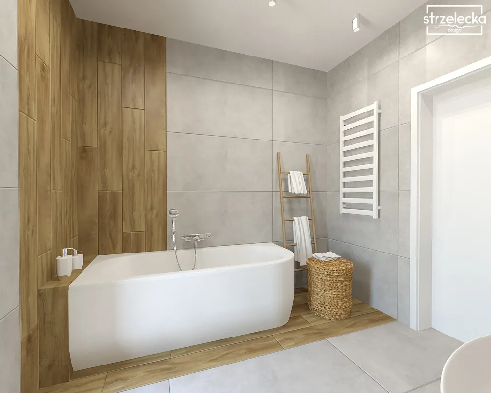 Łazienka w stylu skandynawskim