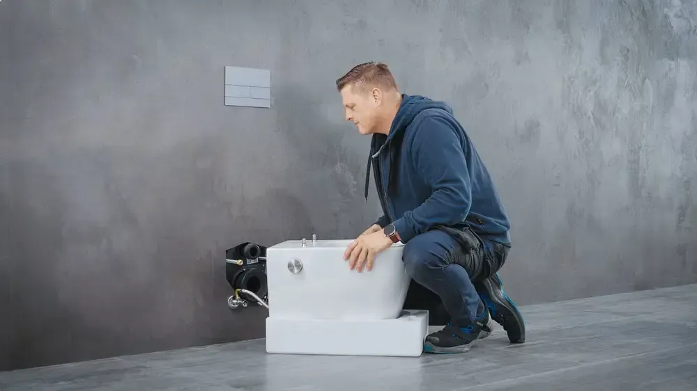 montaż toalety myjącej