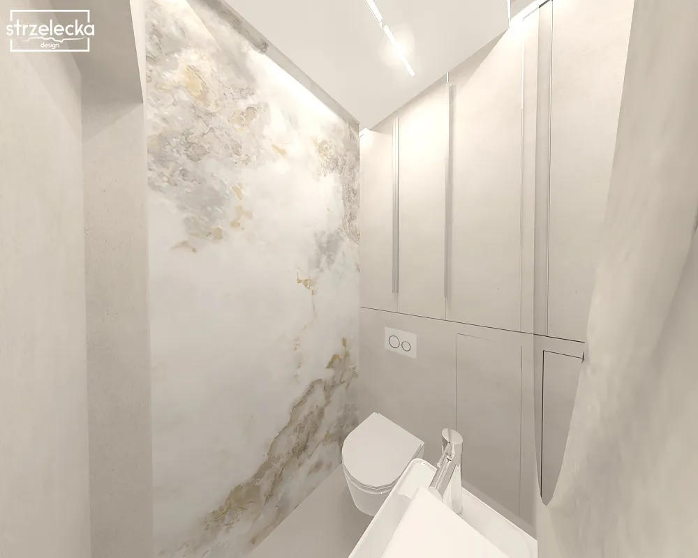 marmur w łazience