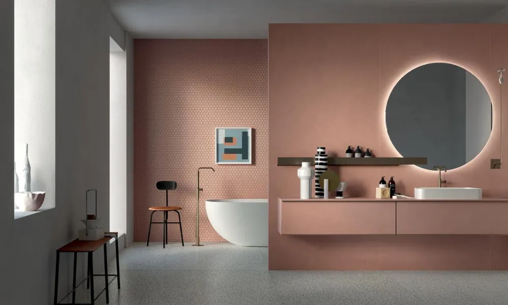 Aranżacja łazienki w stylizacji Terra Nova