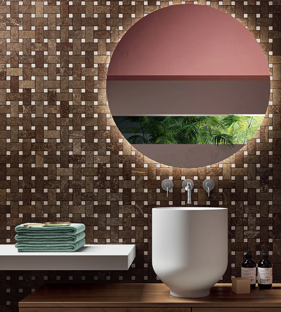 Wystrój łazienki w stylu Terra Nova