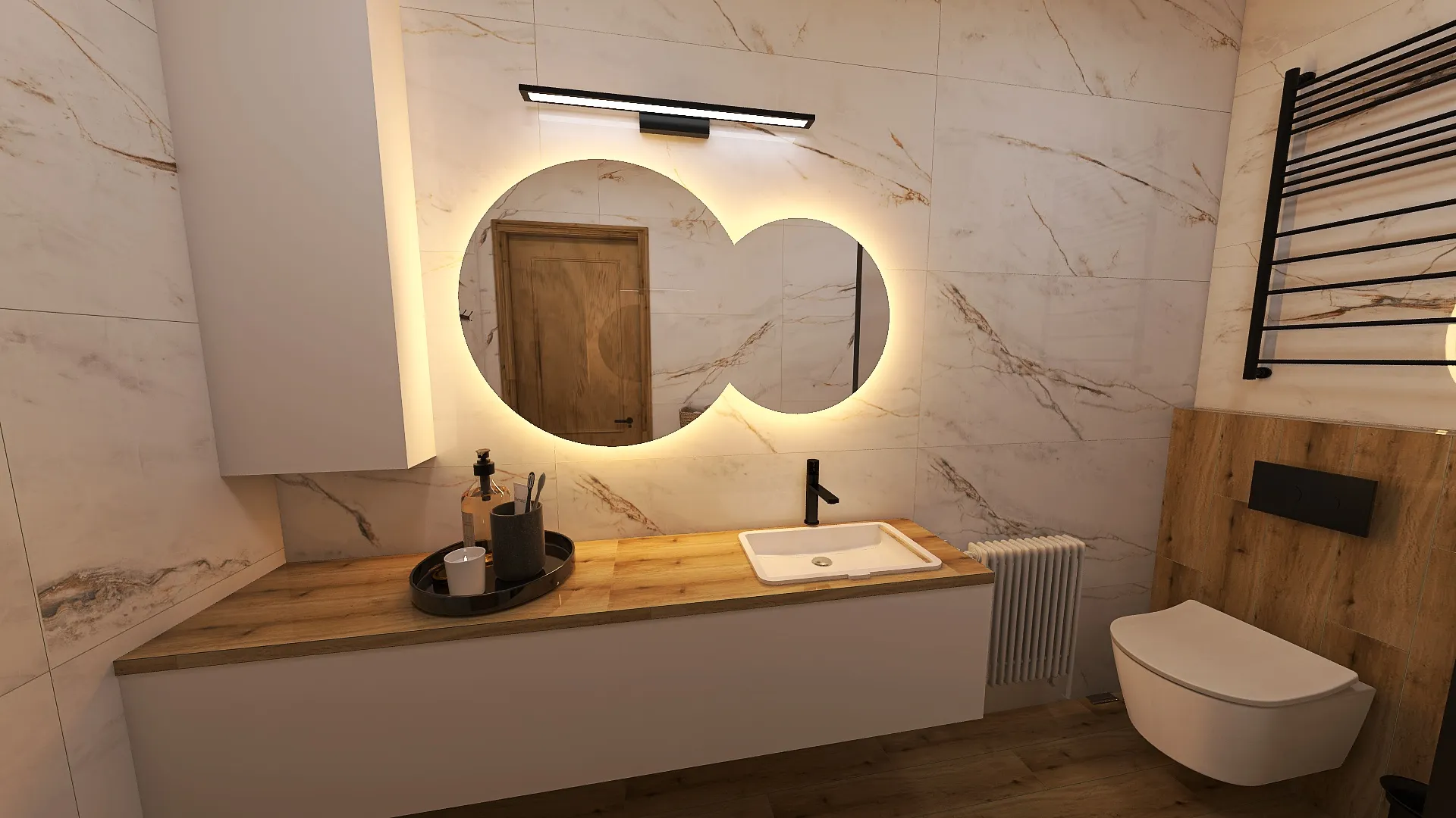 delikatne oświetlenie