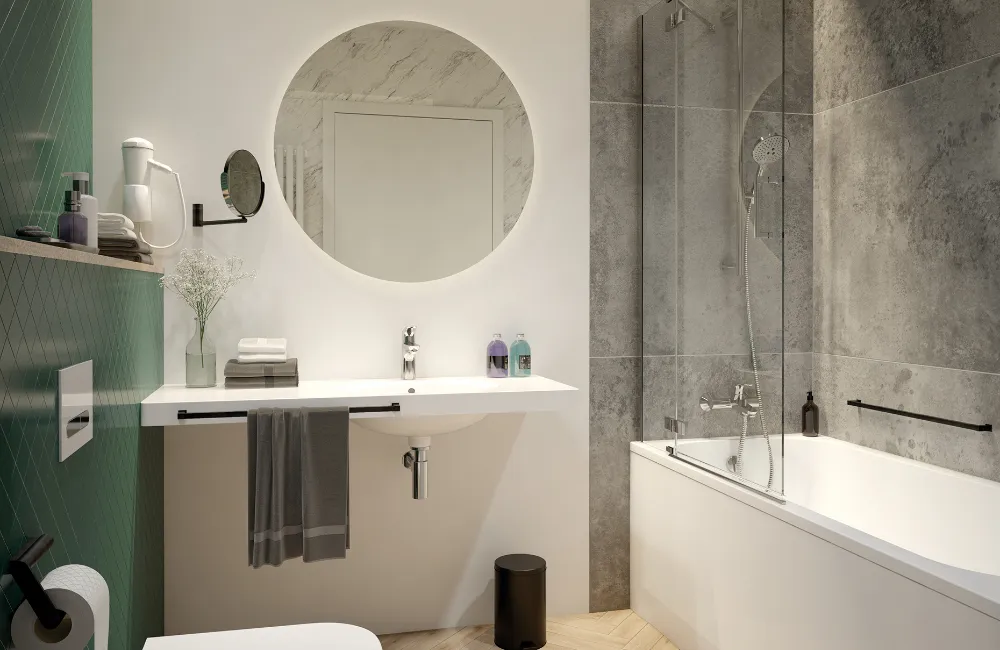 Wanny odpowiednie do małej łazienki