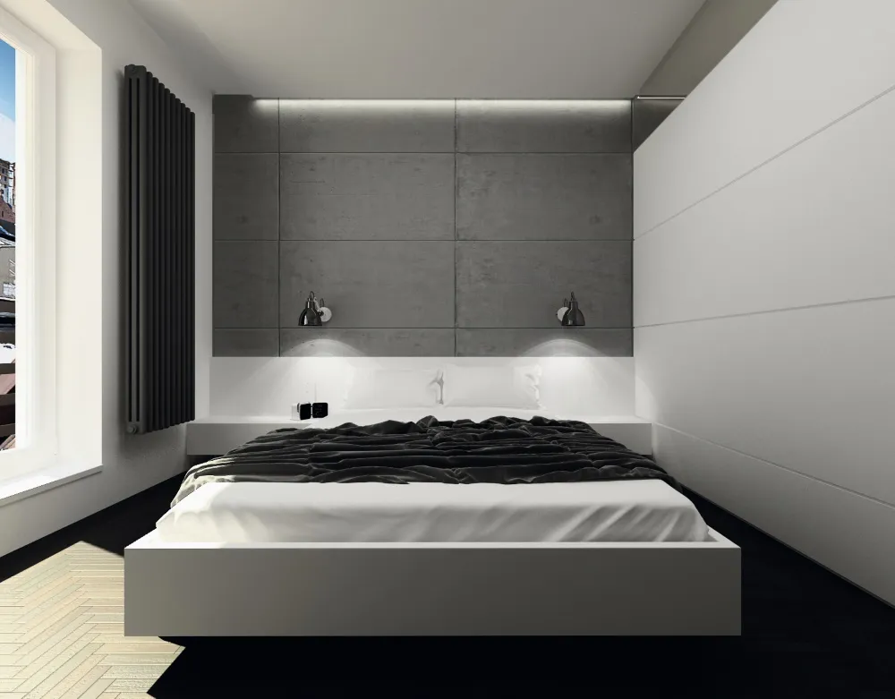 stylowy grzejnik do sypialni