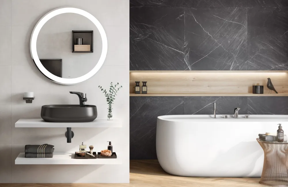 aranżacja nowoczesnej łazienki