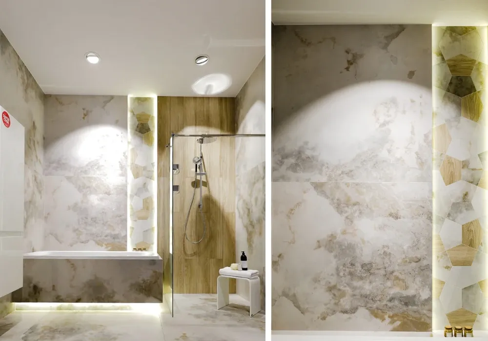 box pokazowy - onyksowa elegancja