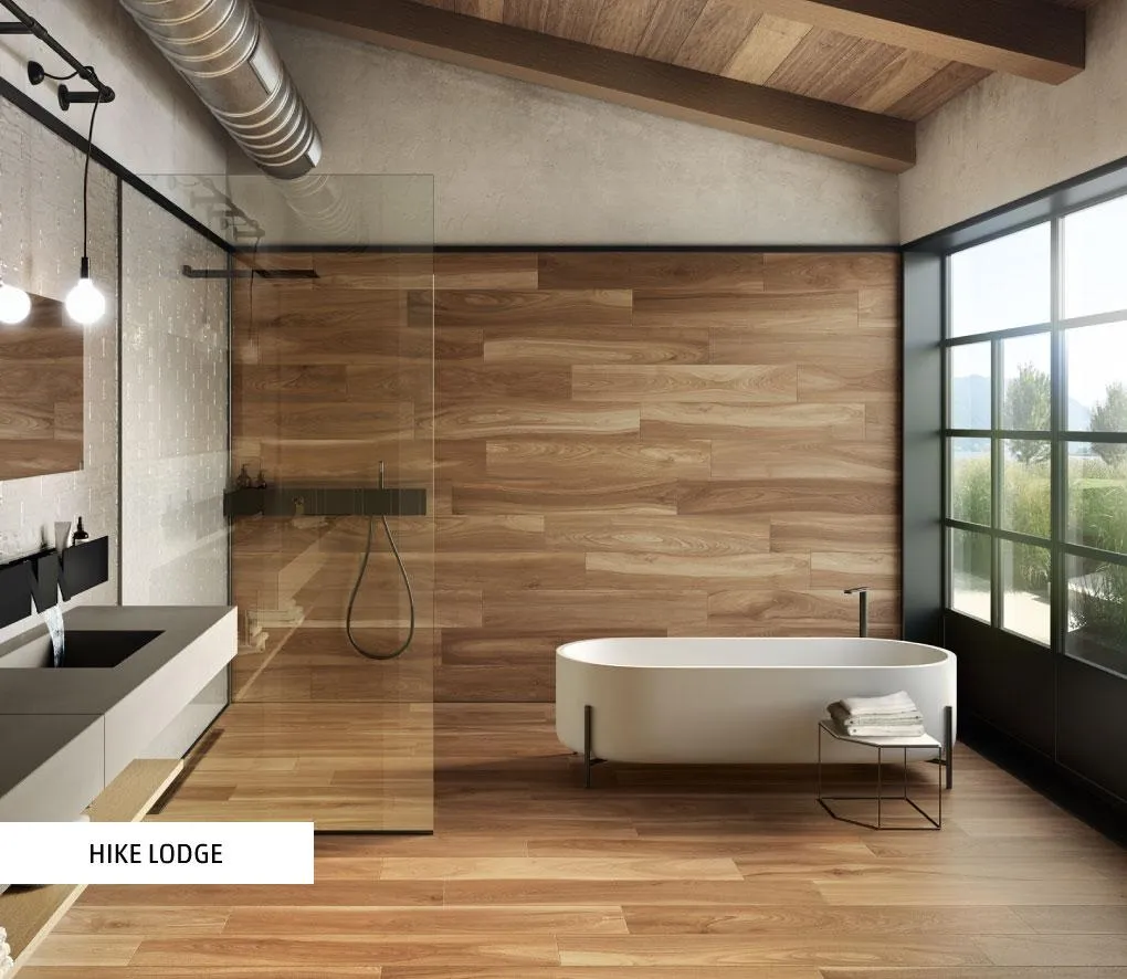 płytki imitujące drewno