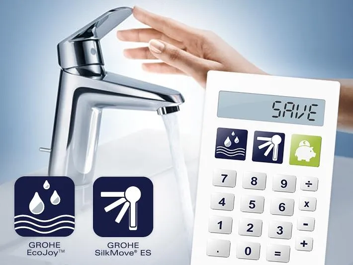 system oszczędzania wody grohe ecojoy