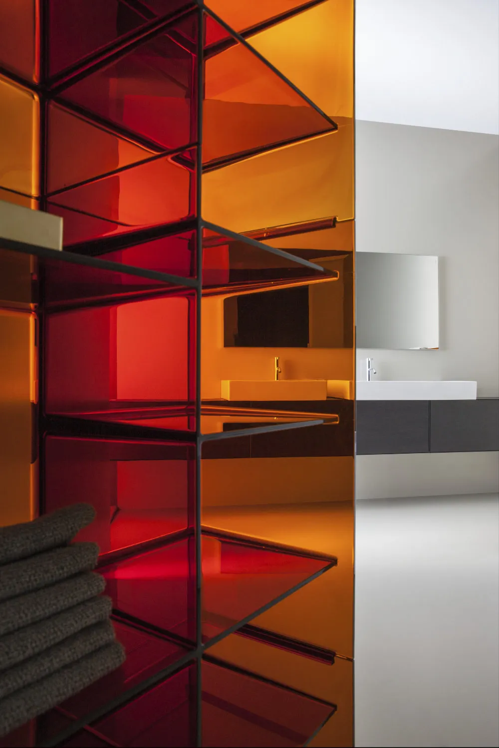 kolorowe dodatki do łazienki