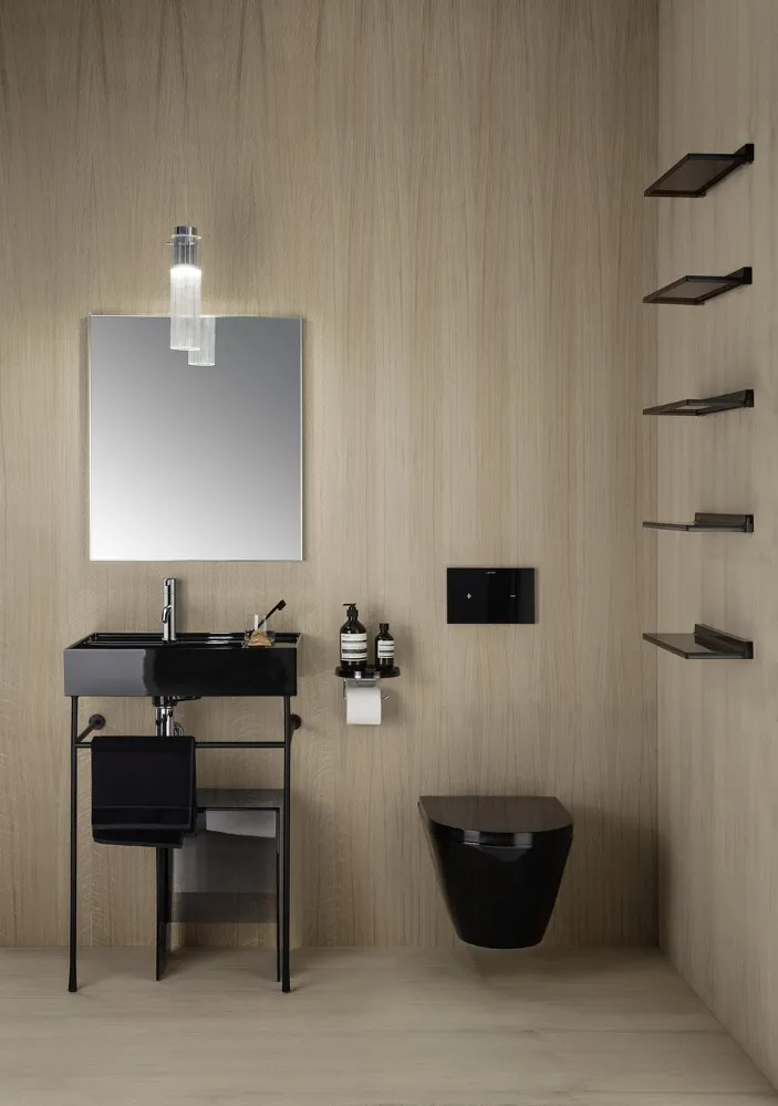 czarna ceramika łazienkowa