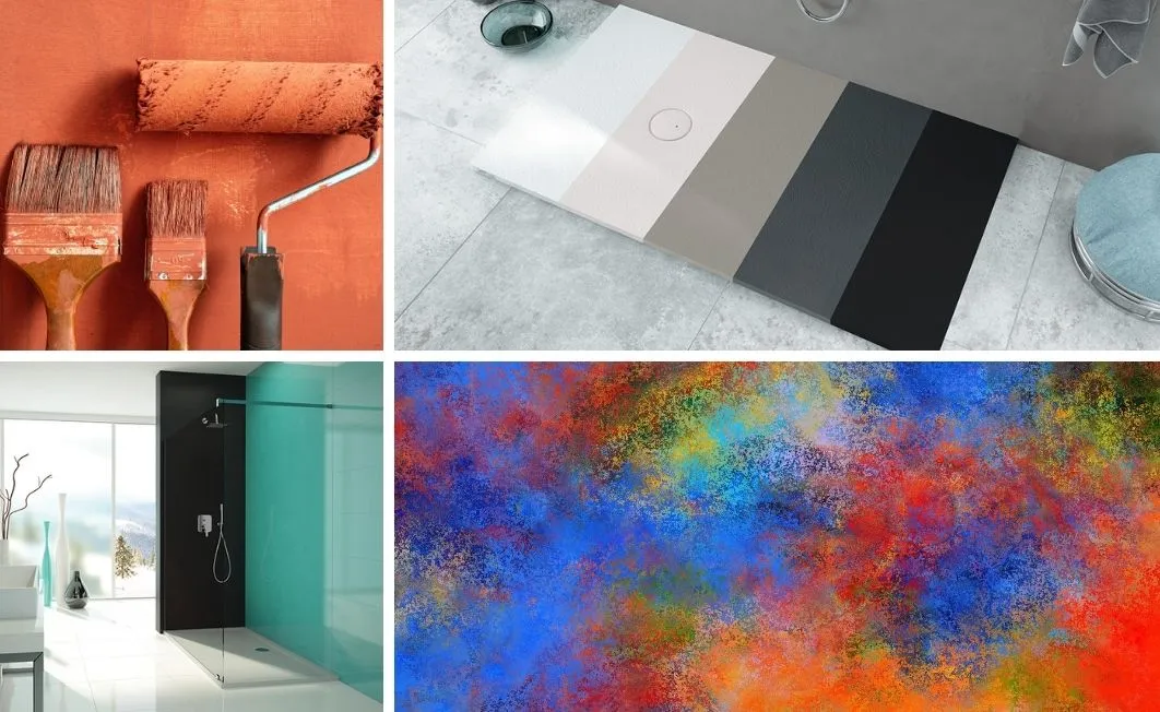 łazienka w kolorze Sanplast