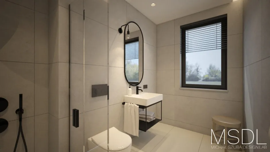 jasna i elegancka łazienka