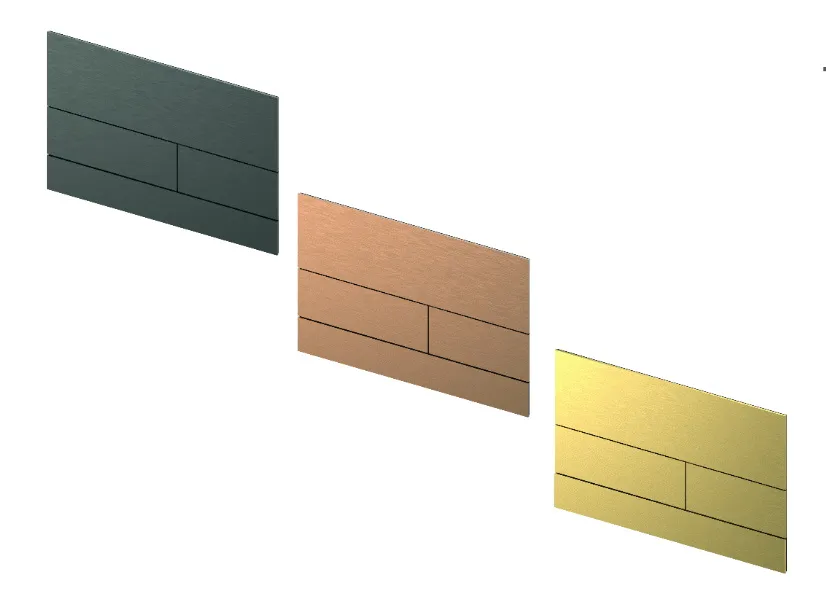 nowe kolory przycisków WC TECE